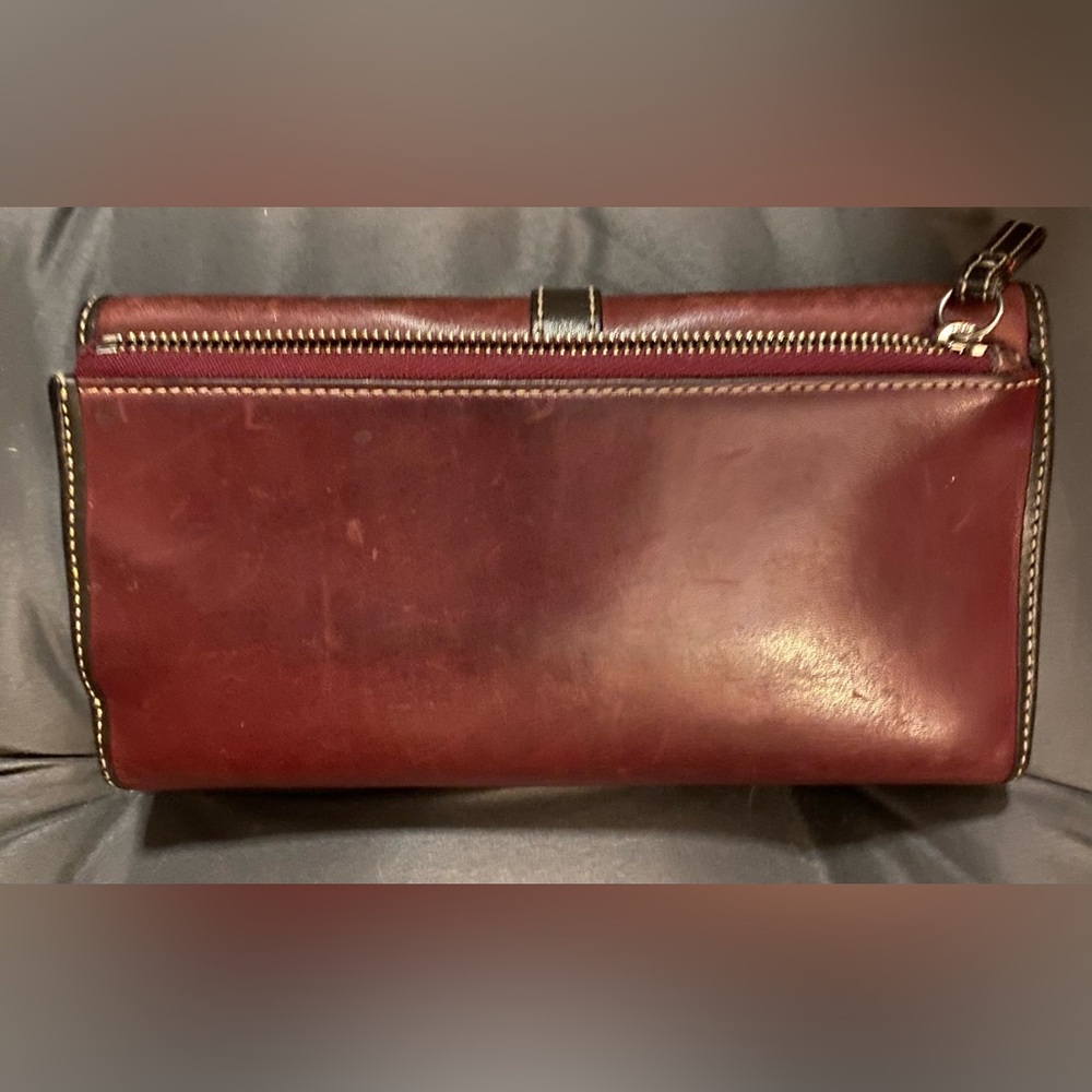 Coach Long Brown Leather Wallet - Picture 2 of 4